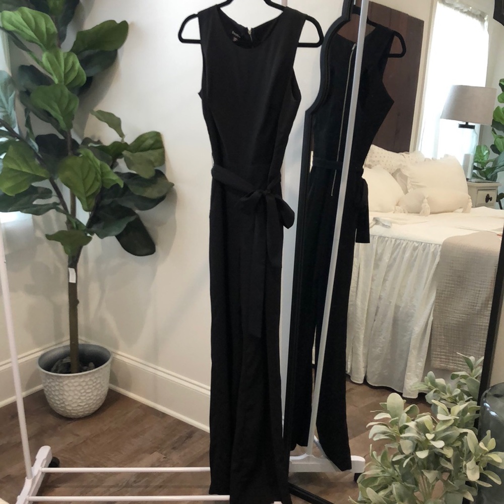 BEBE Black Jumpsuit